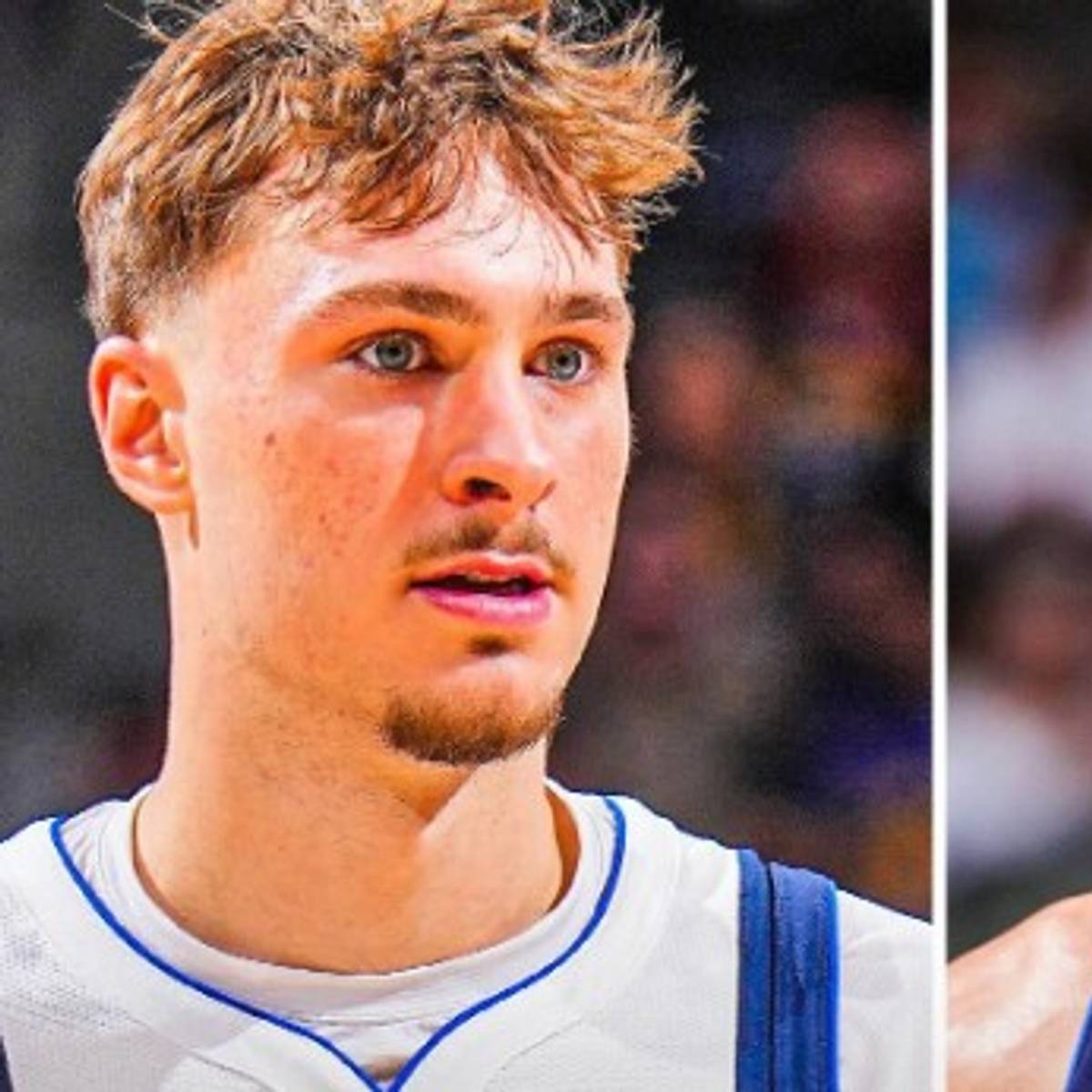 si.com - Cole Benz - Cooper Flagg and Dirk Nowitzki Get First Dual Auto