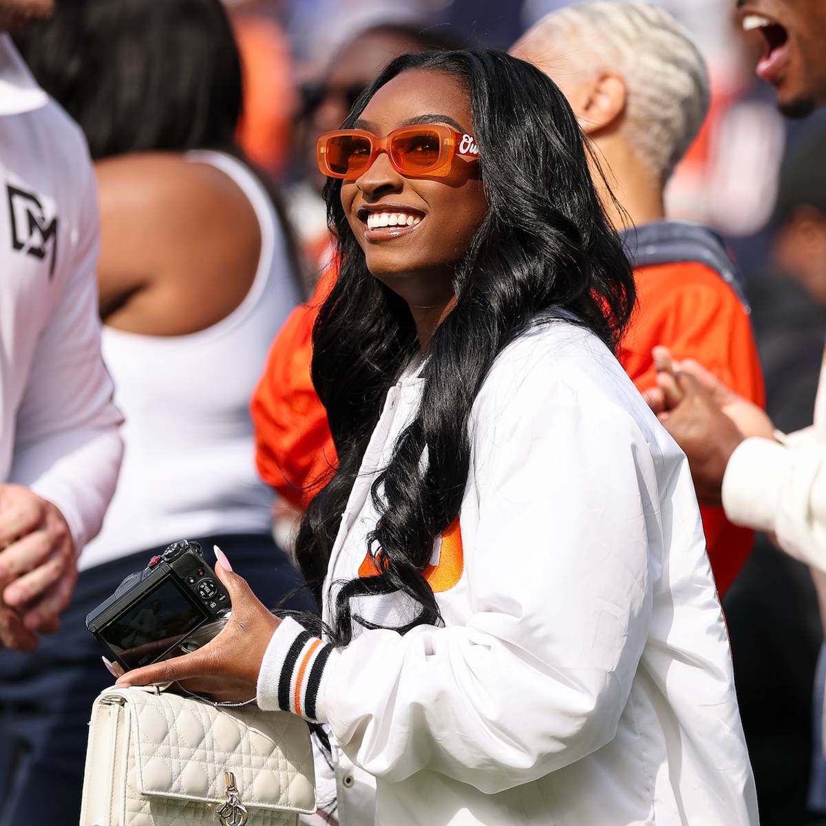 Simone Biles Goes Bold for Game Day in Her Best Look of the NFL Season