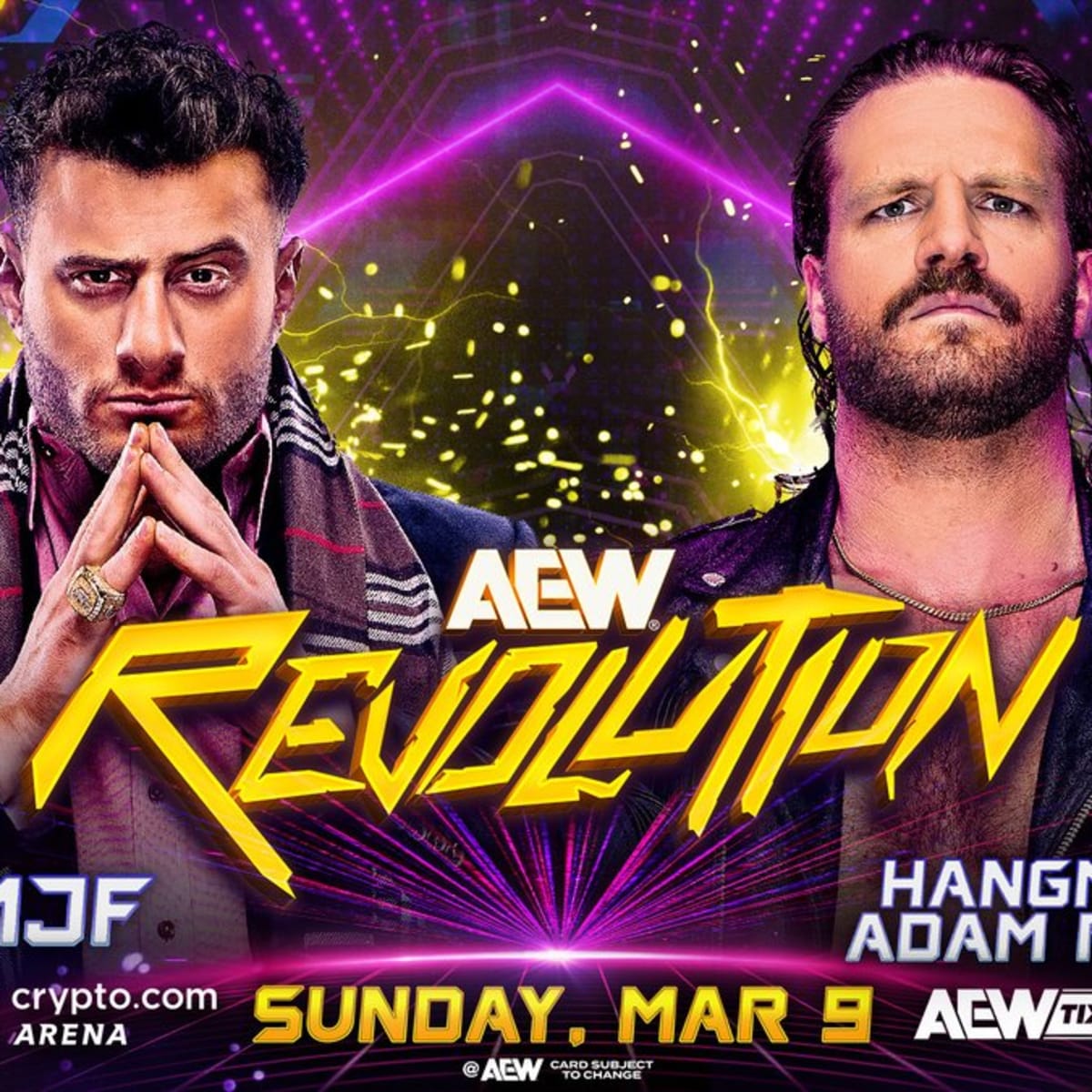 MJF vs Adam Page Official For AEW Revolution 2025