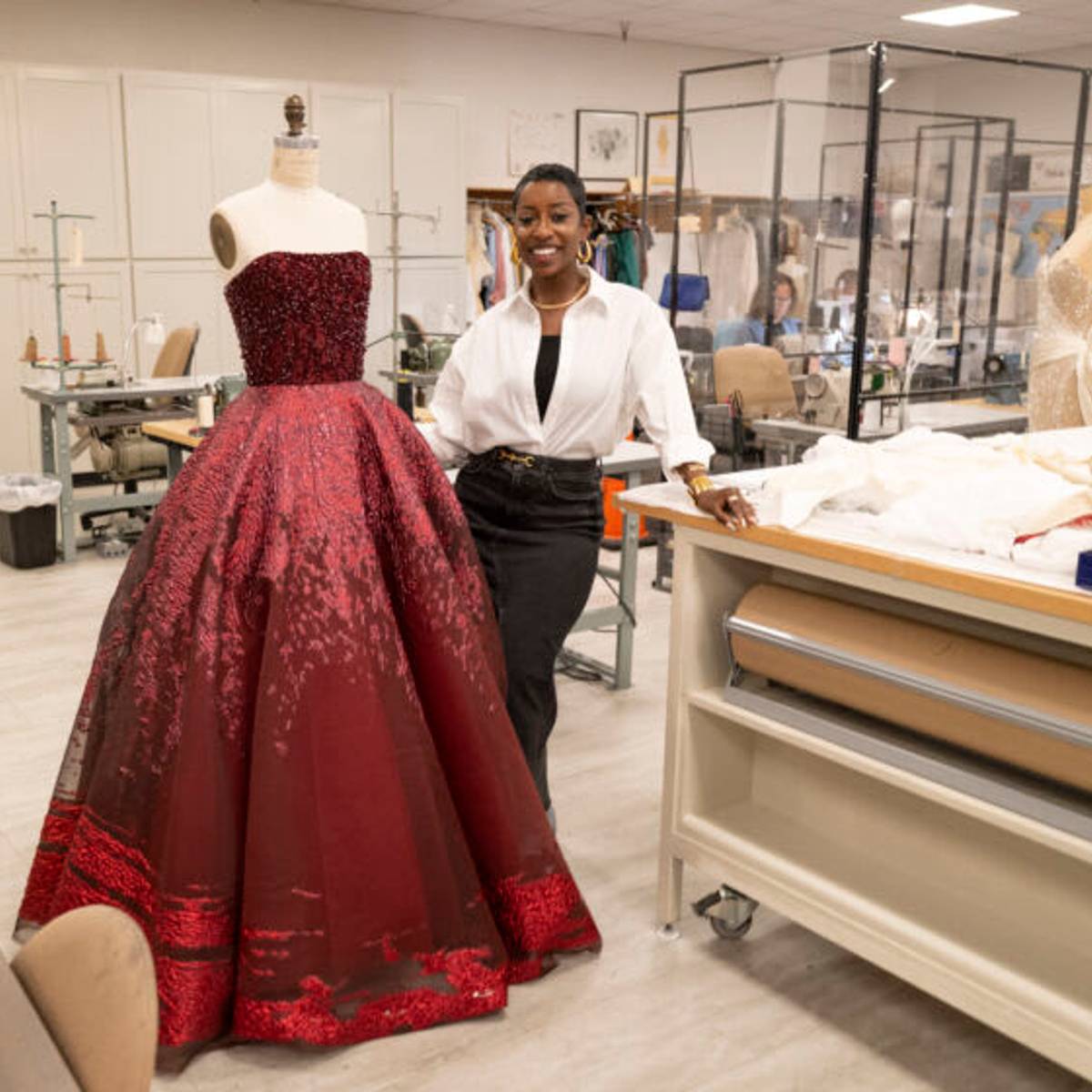 Jeresa Featherstone, the costume designer behind Eric and Ridge's stunning fashion showdown on The Bold and the Beautiful
