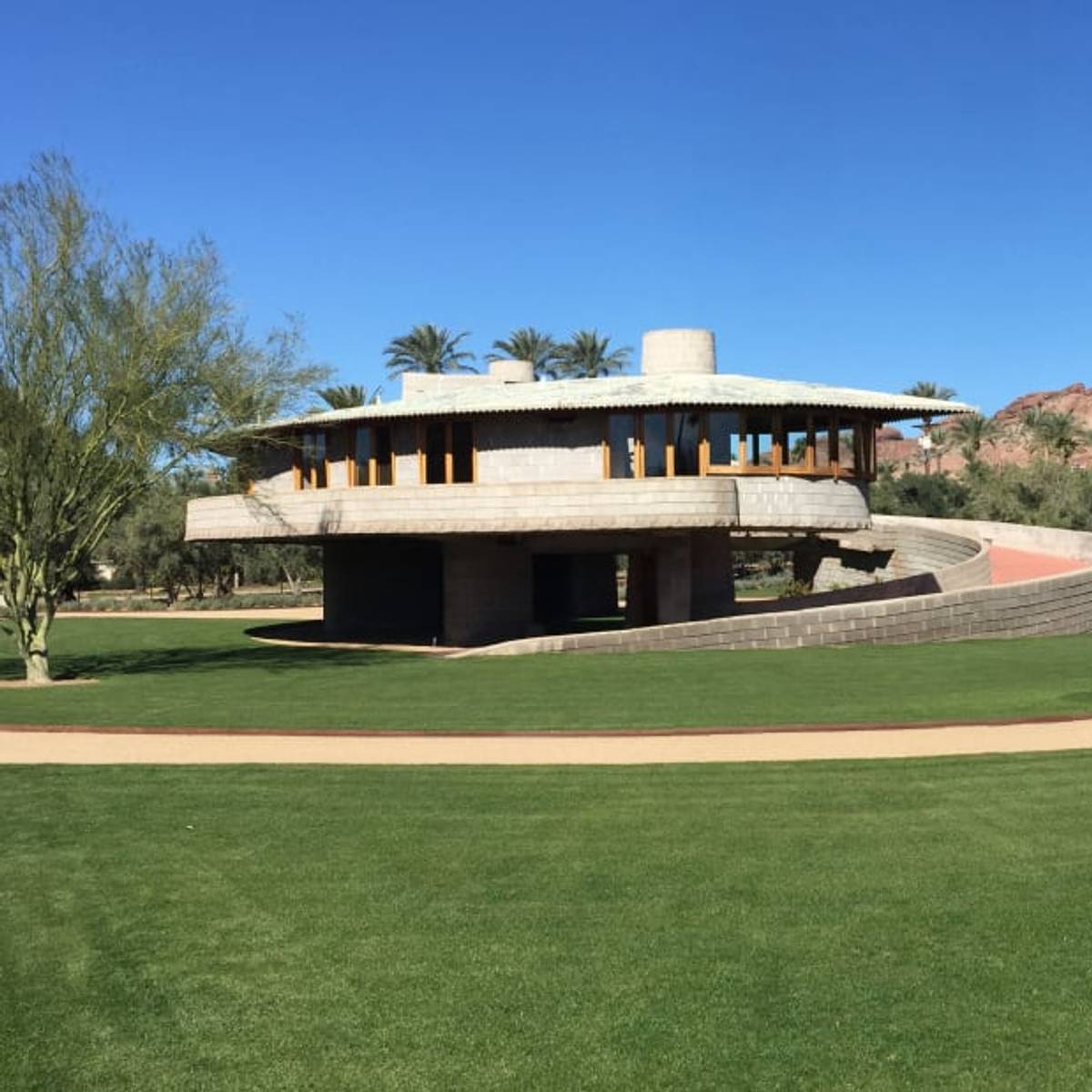 Frank Lloyd Wright's Spiral House in Phoenix Hits the Market for