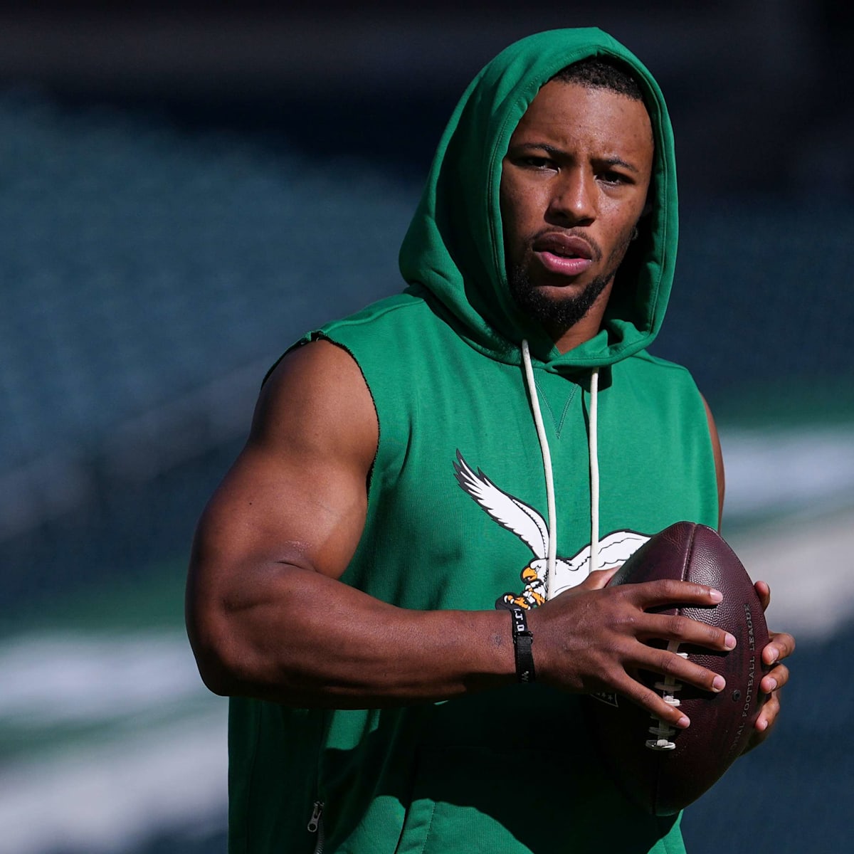 Image for Eagles leave bye week staring at a brutal Saquon Barkley reality