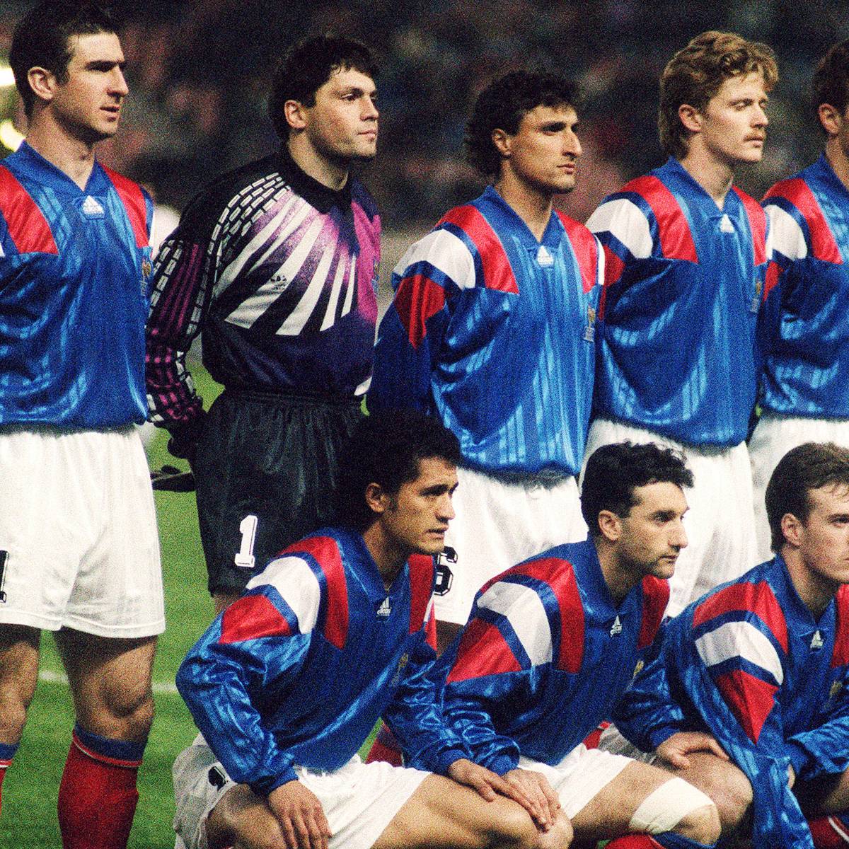 Carte Football Équipe De France 1991/1992 - Pré-signée - Collector - Memorabilia Sportif Français