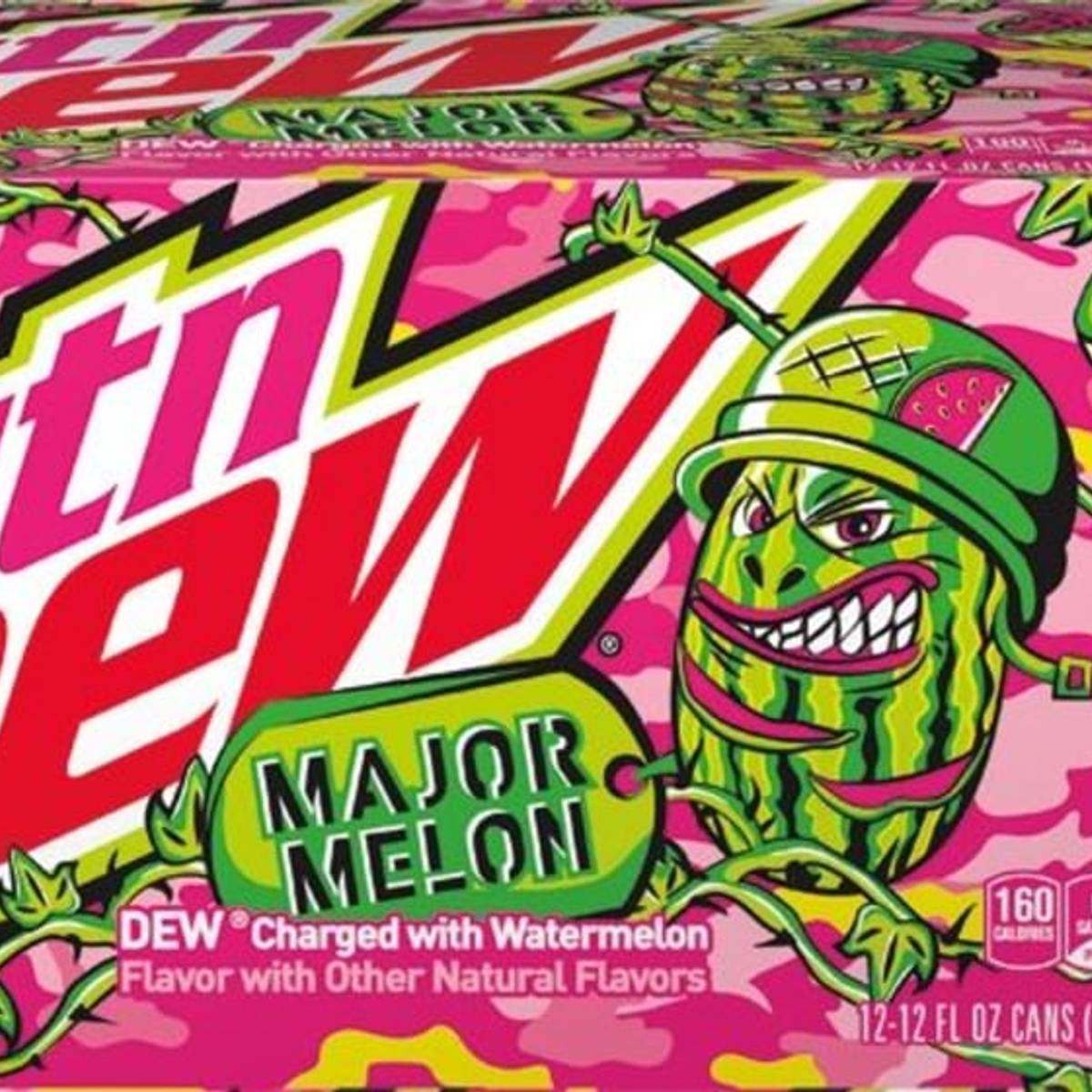 MTN DEW Major Melon takes watermelon flavor to the extreme