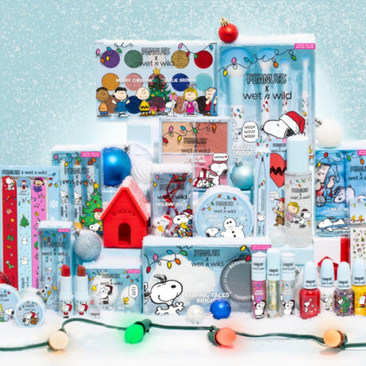 The Wet n Wild x Peanuts collection has arrived in stores and on