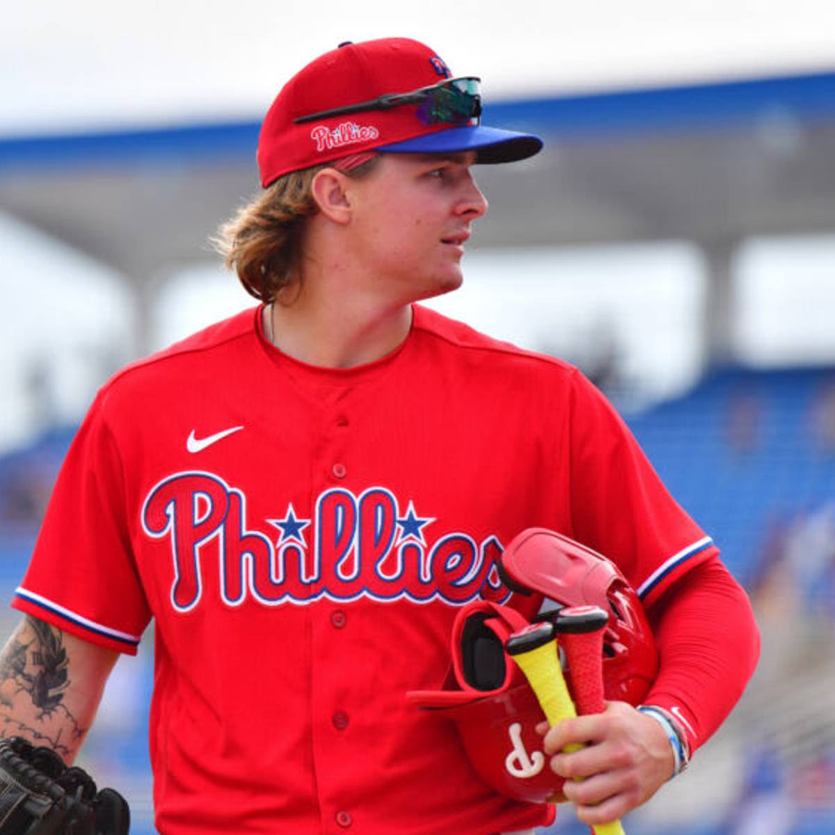 Is this a clue that Bryson Stott will debut on Phillies Opening Day?