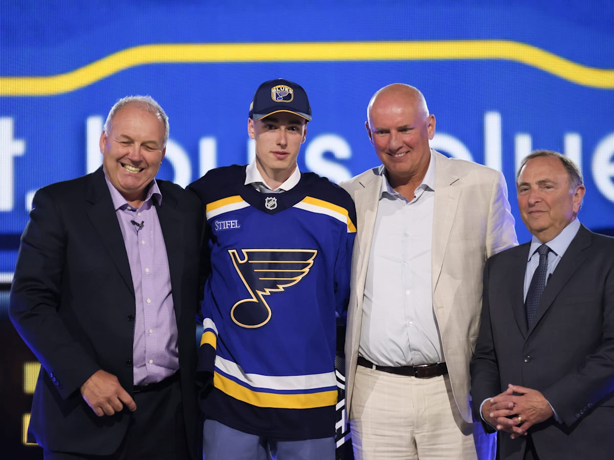 St. Louis Blues resisted temptation and made a wise decision in the NHL Draft