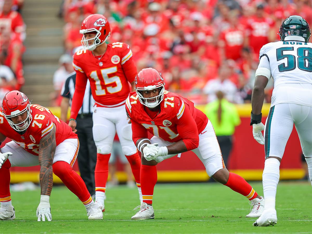 Chiefs rookie Josh Simmons is building something special up front