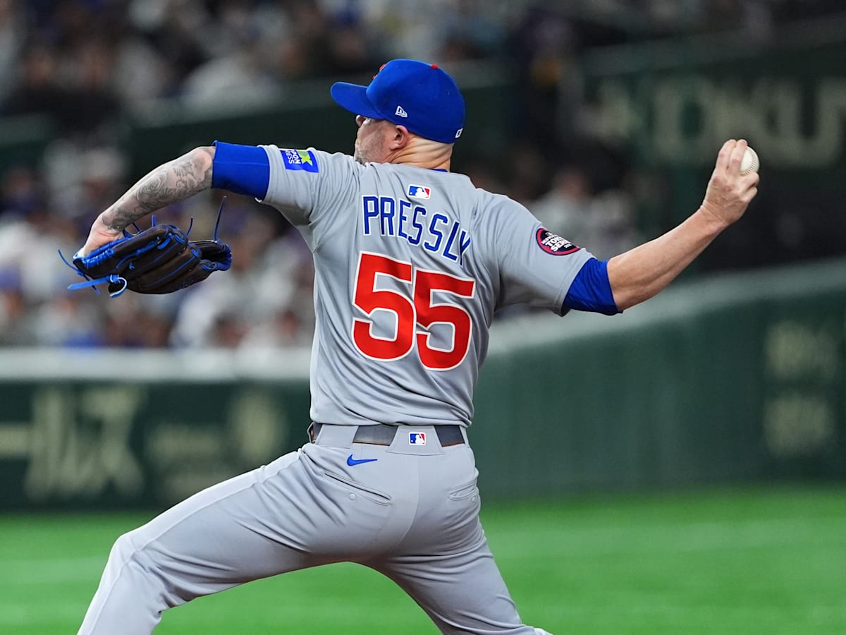 Ryan Pressly's adventure in first Cubs appearance already shows why Astros traded him