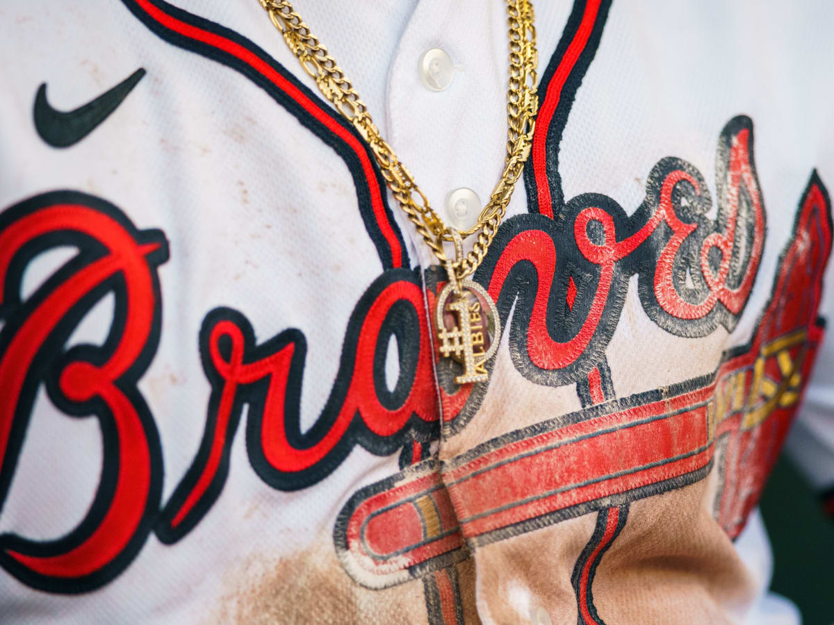 Braves home jersey hot sale
