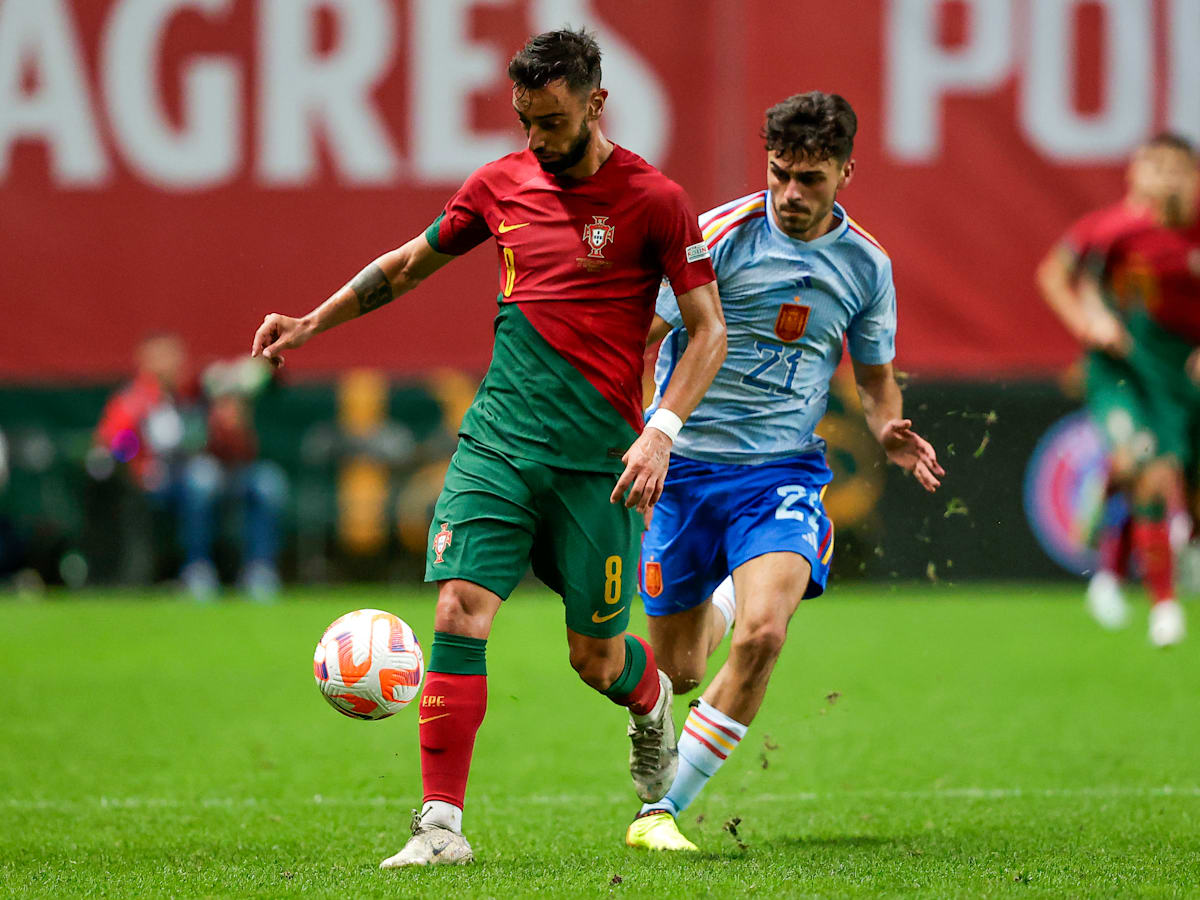 portugal national football team vs spain national football team lineups