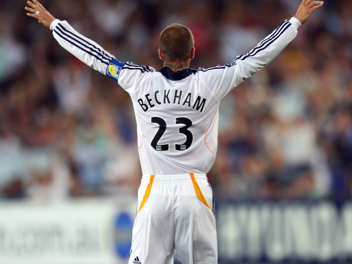 The meaning behind David Beckham's #23 jersey at LA Galaxy