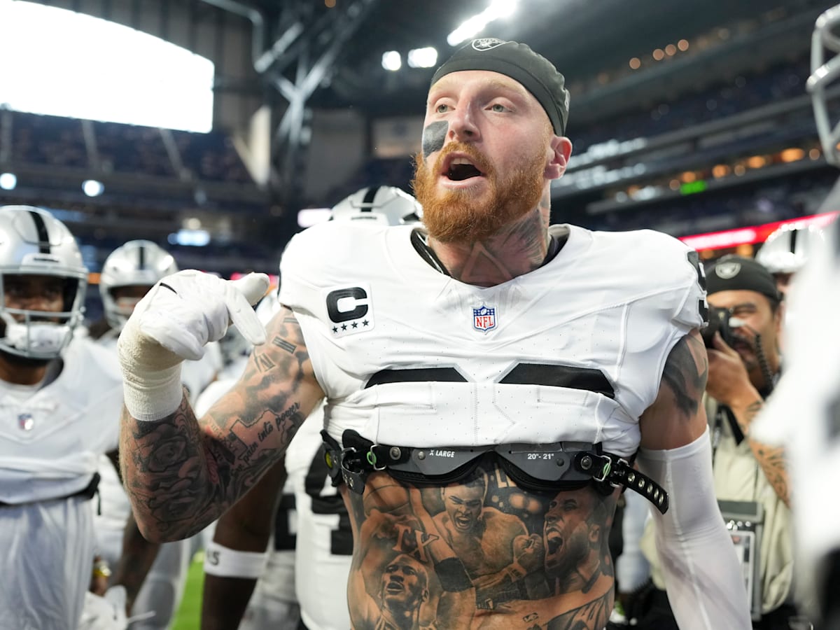 Maxx Crosby's locker room speech will fire up Raiders fans after Week 6 win