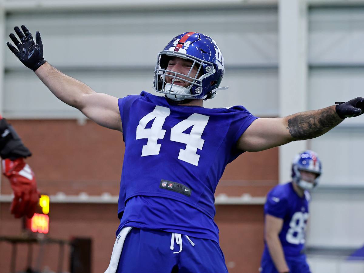 Cam Skattebo endears himself to Giants fans with jersey number