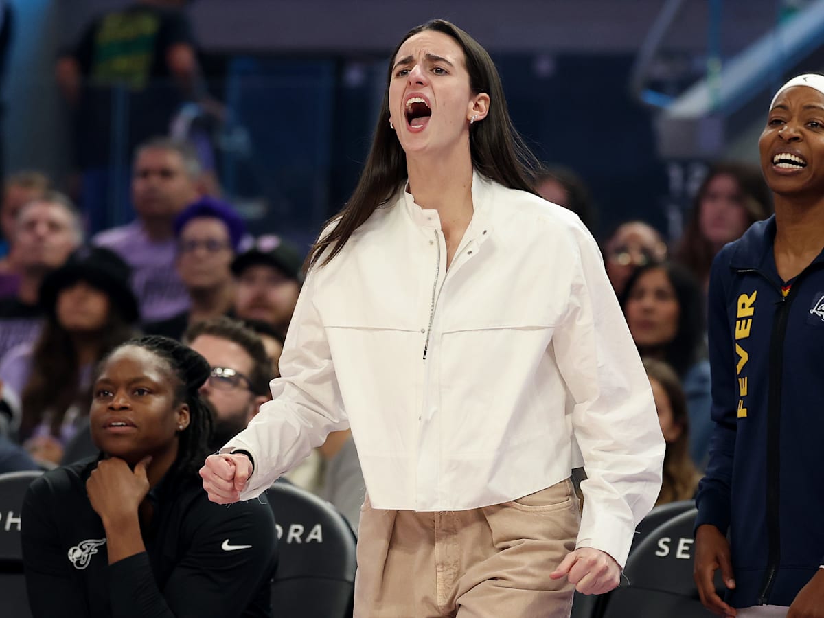 Caitlin Clark returns to 5-on-0 practice with Fever (and hits a shot) in new  video