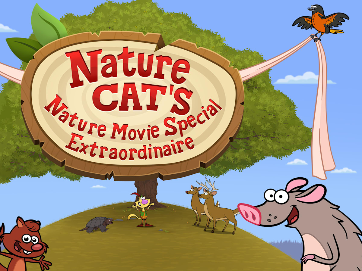Chris Parnell and Kate Micucci head back to nature for Nature Cat s Nature Movie Special Extraordinaire INTERVIEW