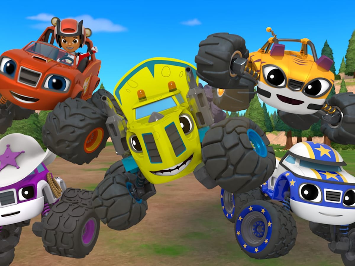 Blaze and the monster machines team truck challenge clearance