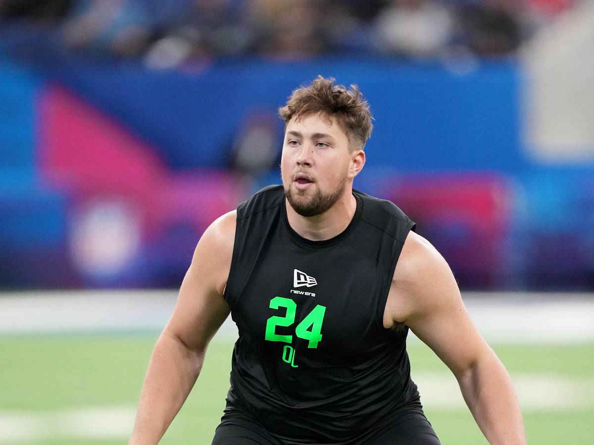 The NFL combine just swung the door wide open for Monroe Freeling to fly up  draft boards