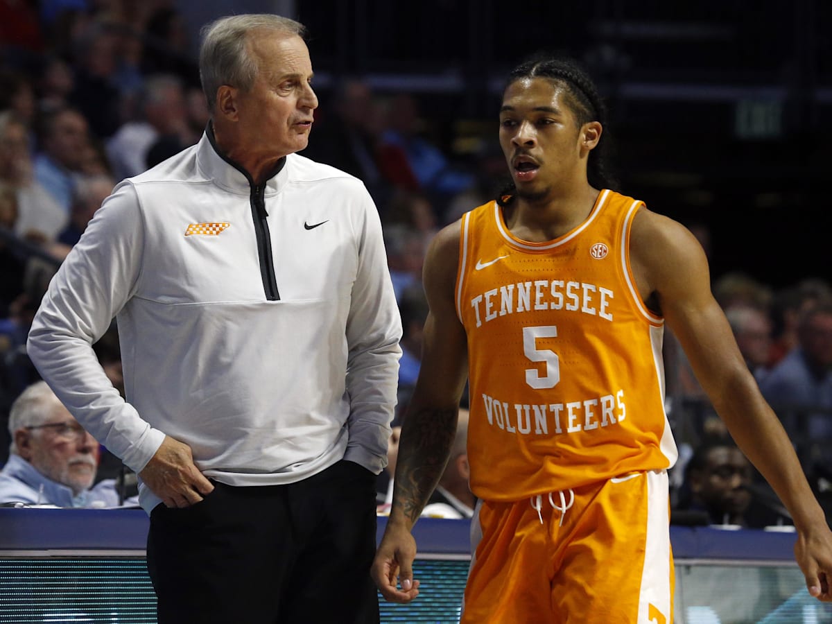 Watch Rick Barnes and Zakai Zeigler share heartwarming embrace at Vols  senior day