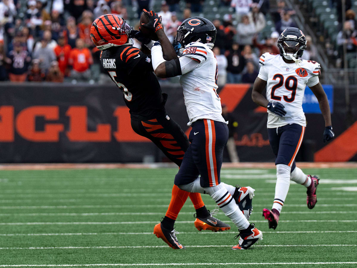 Tee Higgins featured with two spectacular catches in great Sunday