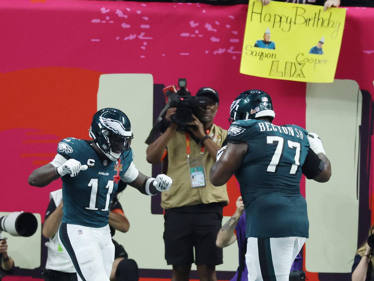 A.J. Brown Philadelphia Eagles Super Bowl Jerseys, A.J. Brown