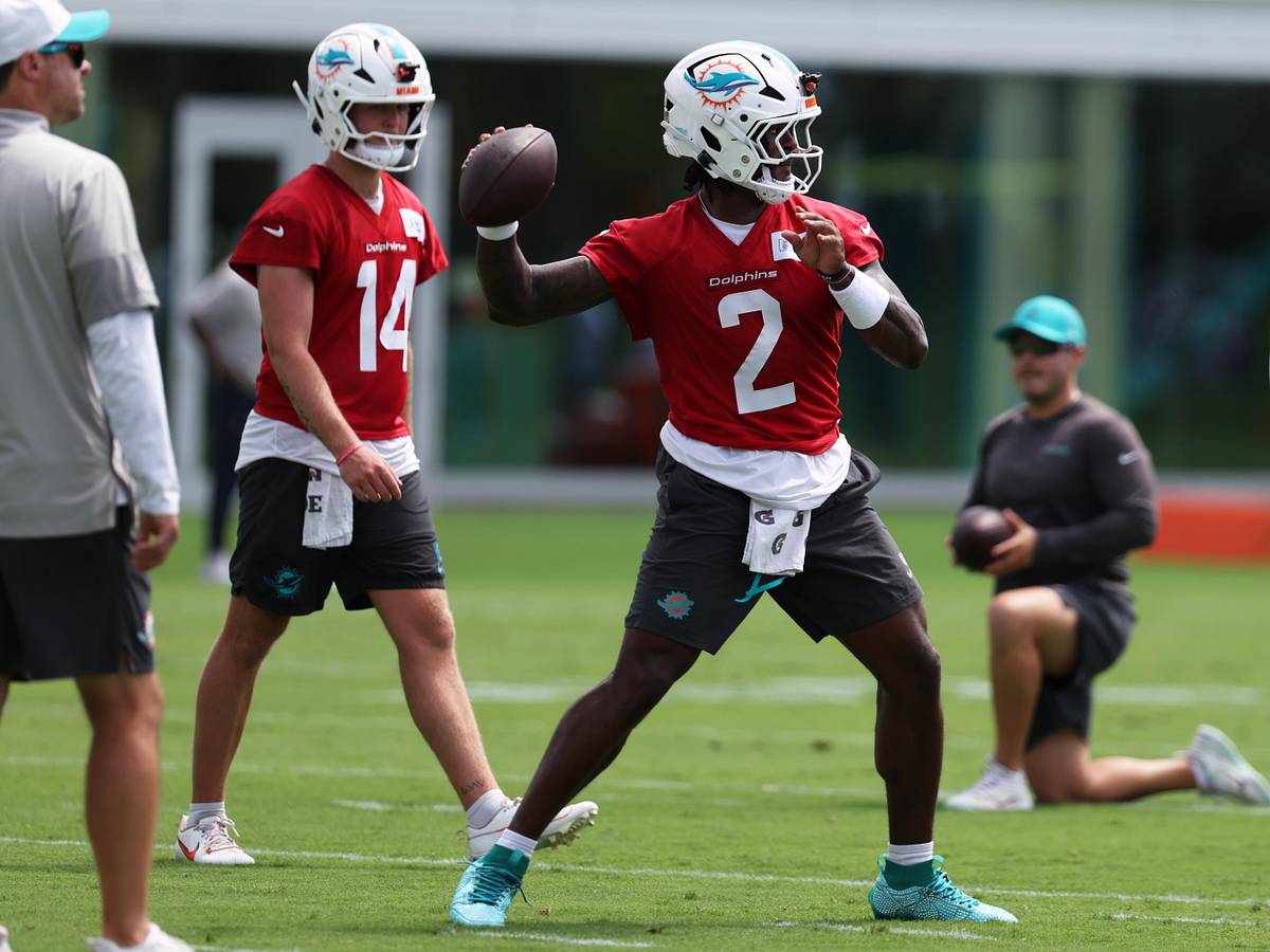 Dolphins Second Minicamp Practice Observations: Ewers Shines, Salyer Leaves Early