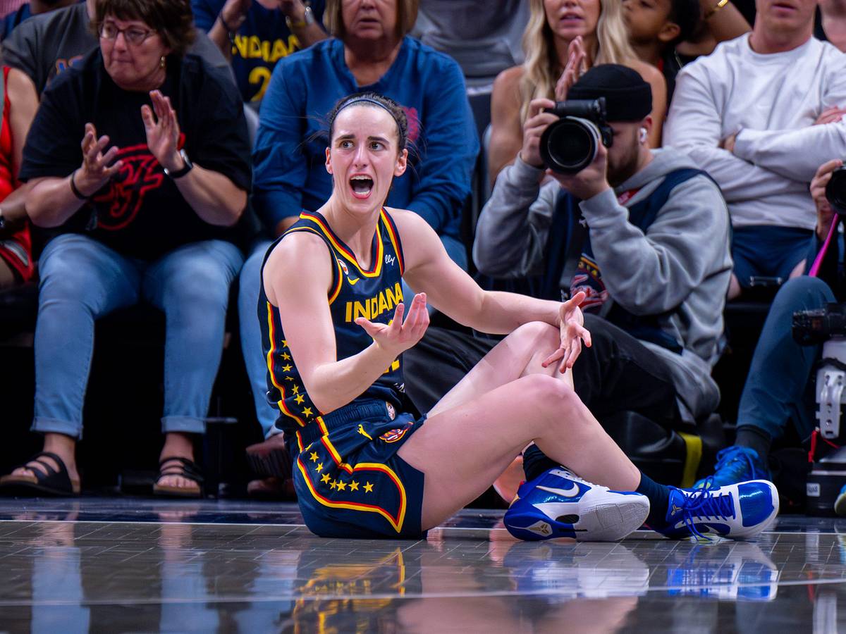 Caitlin Clark's Animated Sideline Exchange With Fever Coach Caught on Camera