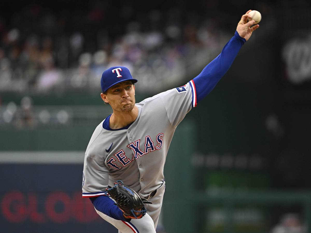 Texas Rangers Reliever Jacob Latz Leaves Nationals Game with
