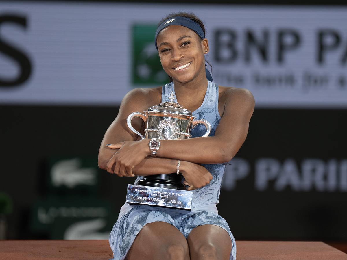 女子プロテニスプレイヤー ココ・ガウフ 直筆サインフォト Coco Gauff Where to Find French Open Champion Coco Gauff's Cards