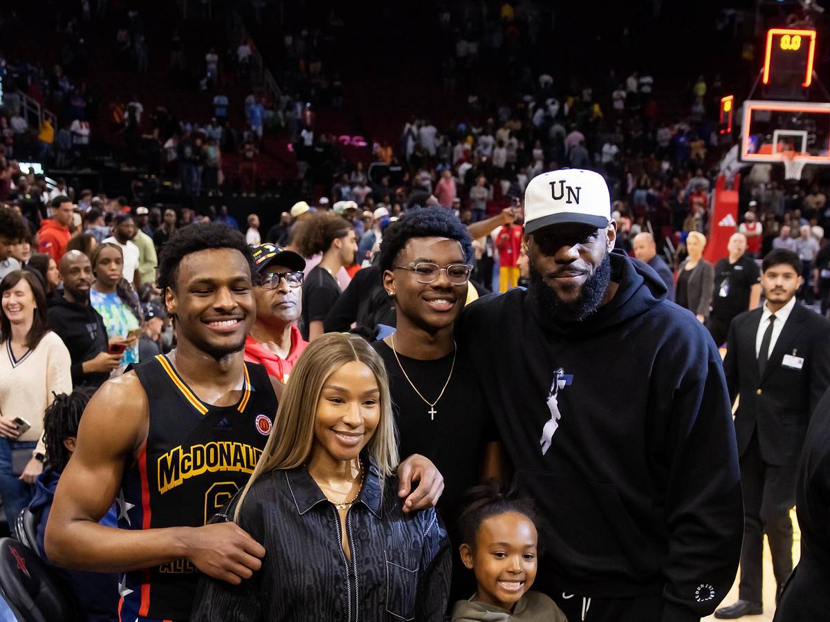 LEBRON JAMES SHARES HEARTWARMING FAMILY MOMENTS WITH DAUGHTER ZHURI AND HER LOVING BROTHERS