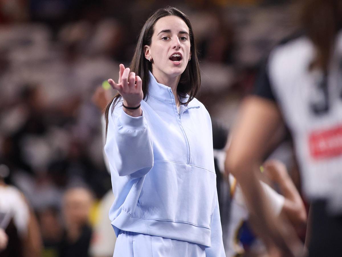 Caitlin Clark caught whining to bf Connor McCaffery across court in Fever's big win