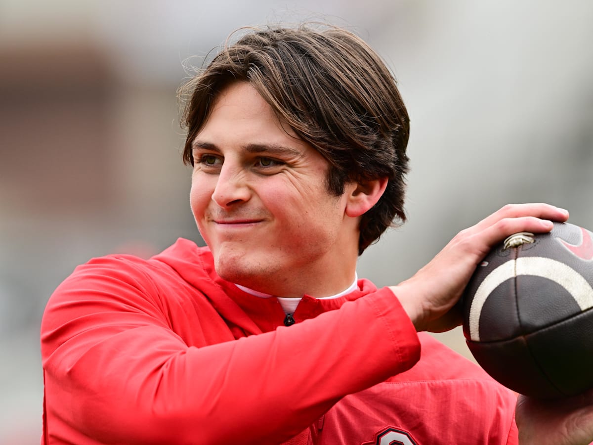 Julian Sayin's gf Gabrielle rocks dramatic new look for Ohio State vs  Michigan