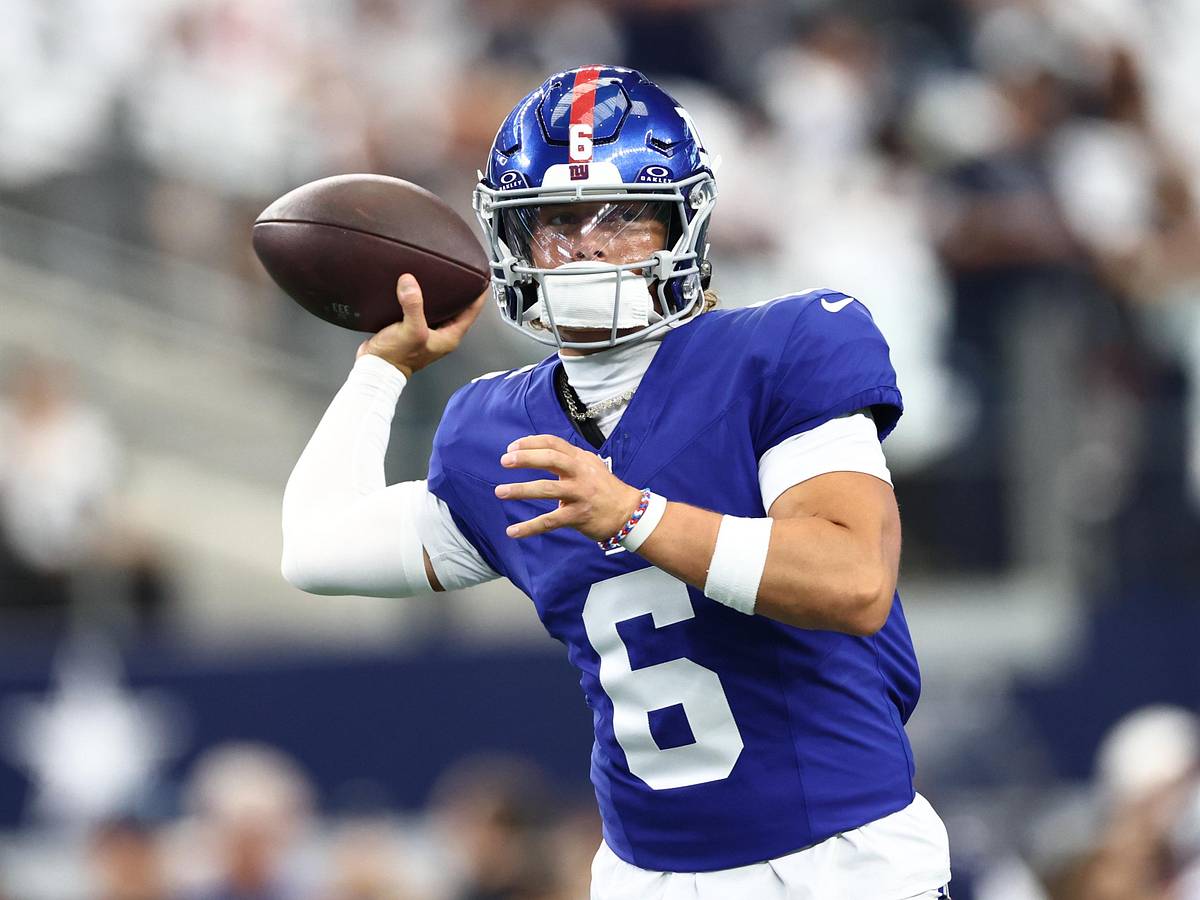 New York Giants Officially Name Jaxson Dart Starter Ahead of 