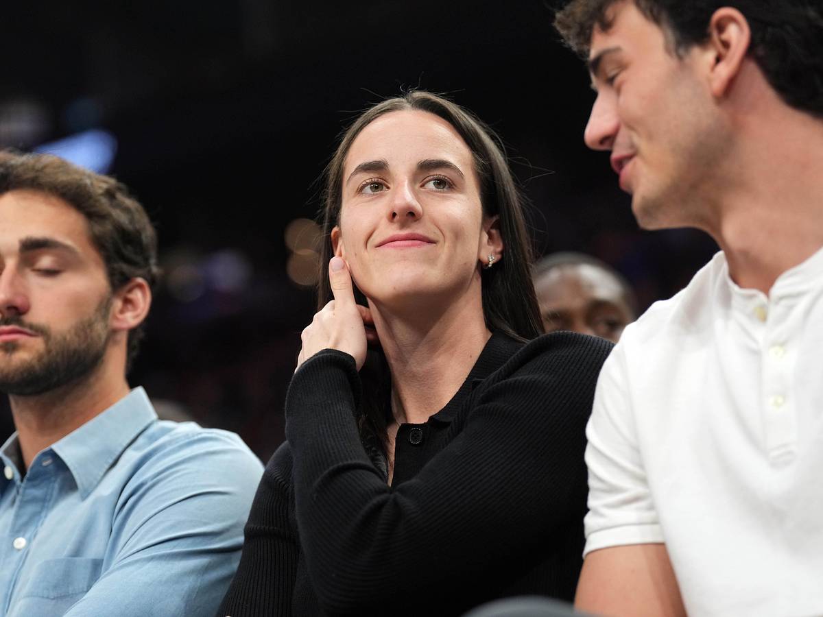 Caitlin Clark Commands Attention With Eye-Catching Black Dress at Time Event