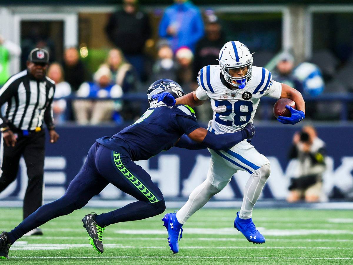 Reports say the Seahawks are considering a trade for Colts running back Jonathan Taylor.