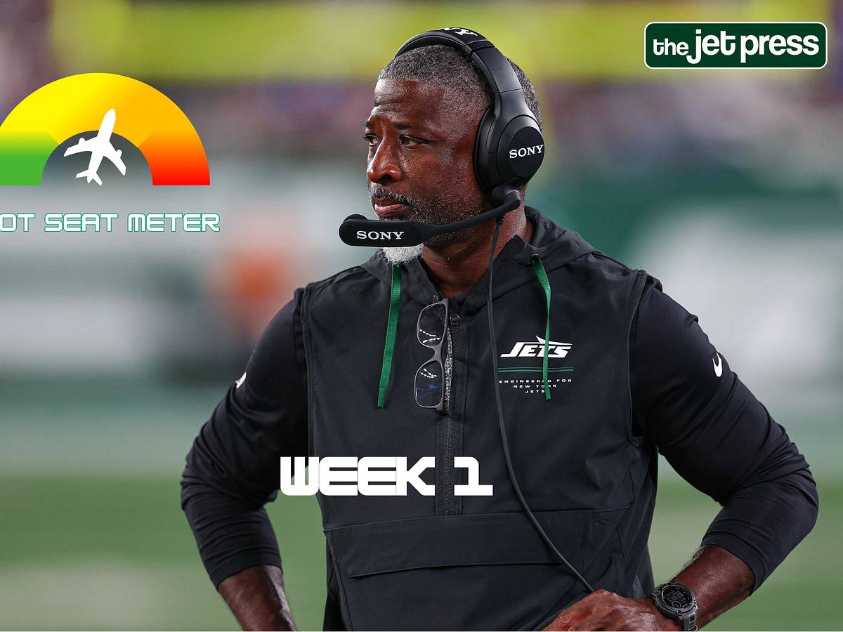 Aaron Glenn Hot Seat Meter: Jets coach cools seat in Tennessee heat