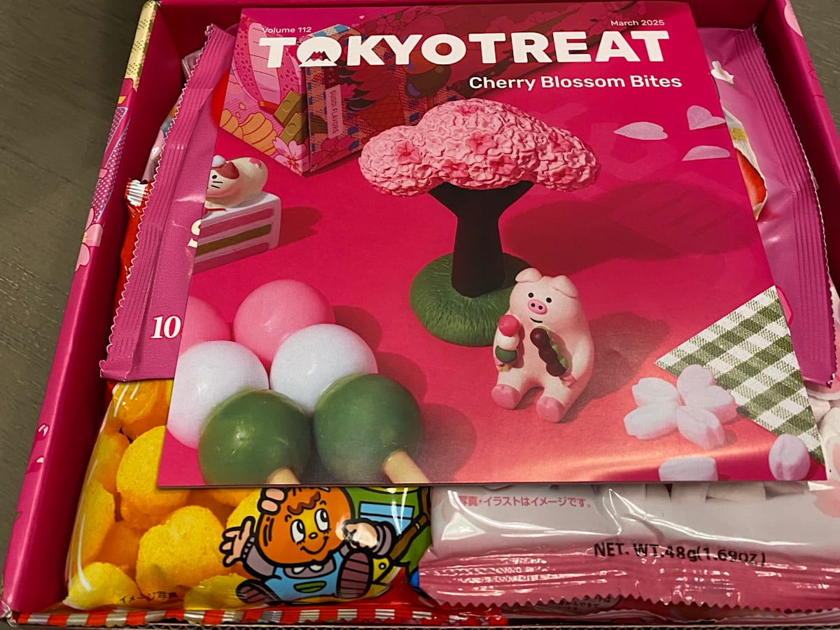 Celebrate sakura season with TokyoTreat's special themed snack box