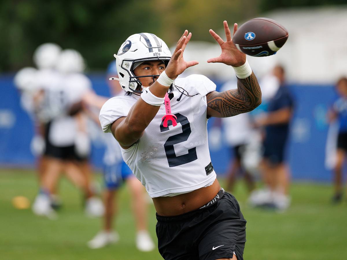 BYU Fall Camp Week Two Showcases Freshman Glasker, Position Shifts