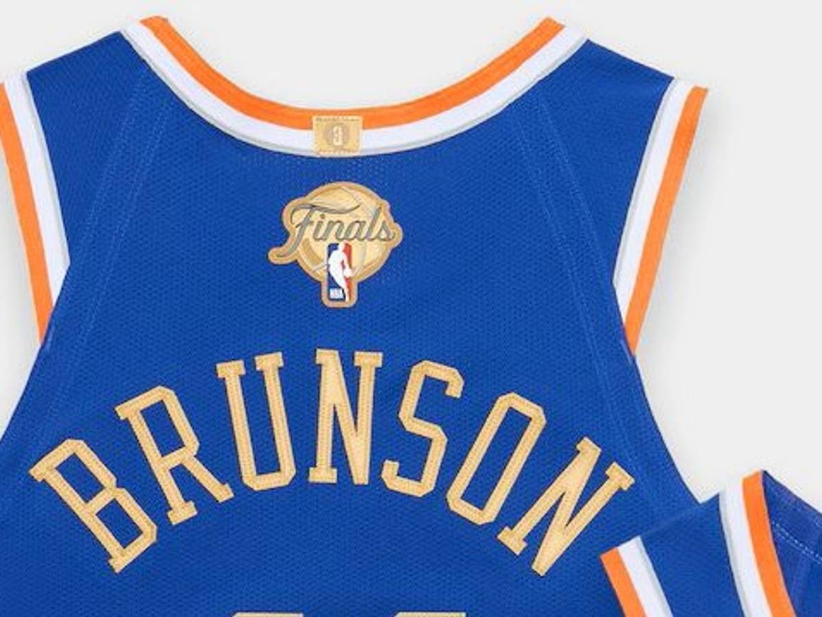Jalen Brunson's Gold Knicks Jersey Is Extremely Rare