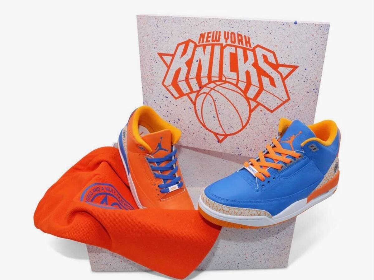 Spike Lee Debuts Air Jordan 3 in Knicks Colors for NBA Finals Game 3