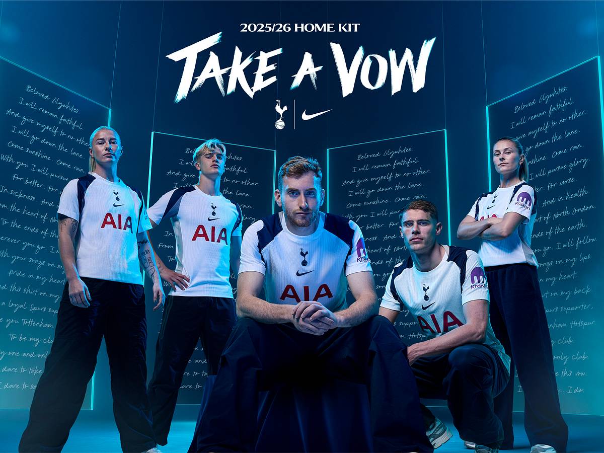 Tottenham Unveil New 2025–26 Home Kit