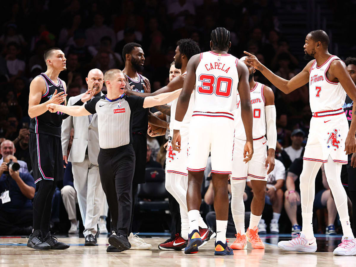 Tyler Herro Explains Why He Exchanged Words With Kevin Durant in Rockets- Heat Game