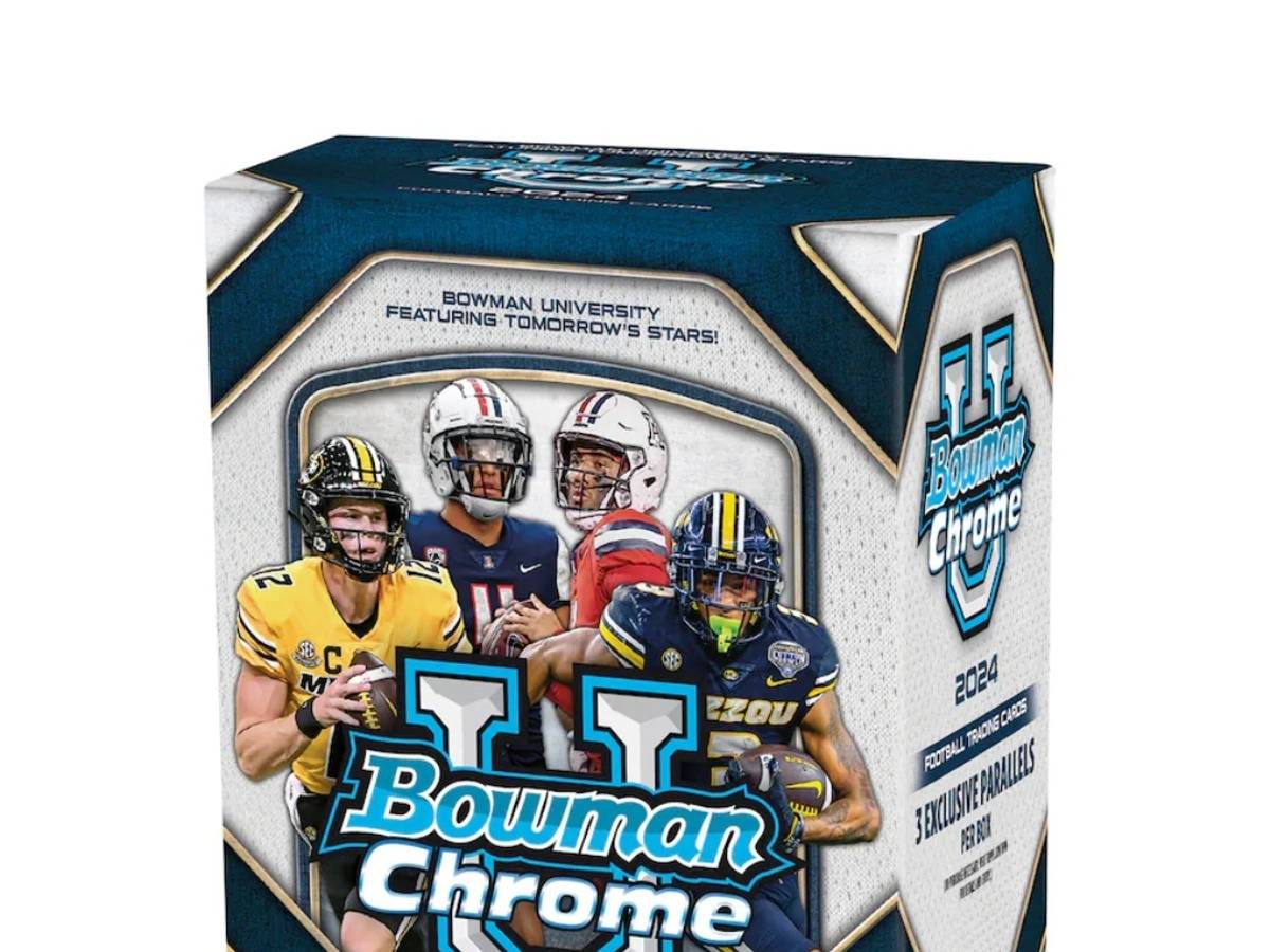 Reid's Rips: 2024 Bowman University Chrome Football Blaster Box