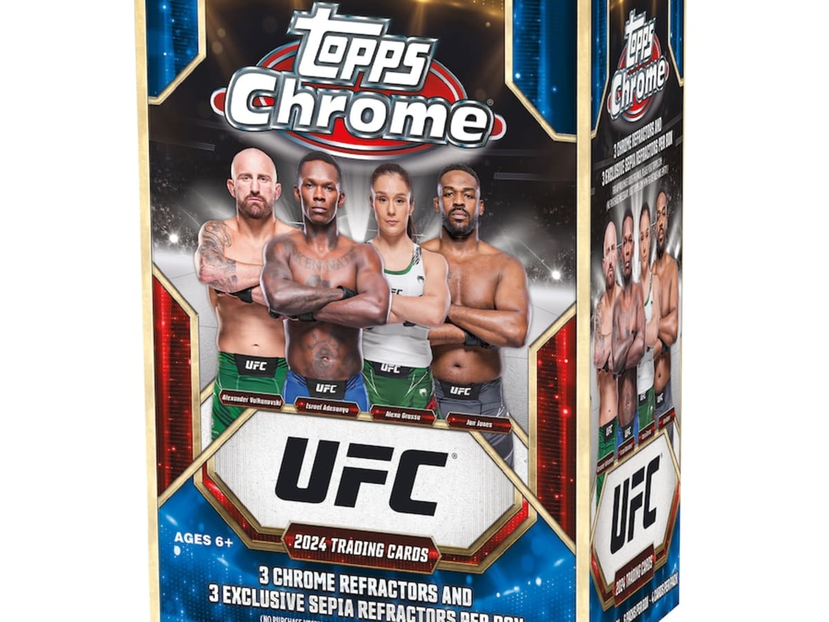 Reid's Rips: 2024 Topps Chrome UFC Blaster Box
