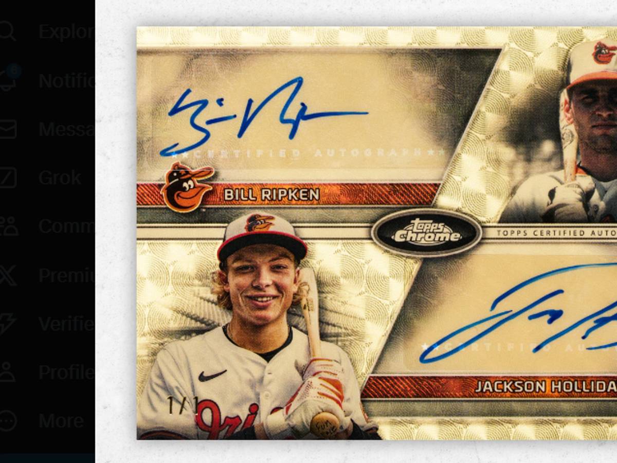 Hobby Update: The Jackson Holliday/Bill Ripken 1/1 Superfractor