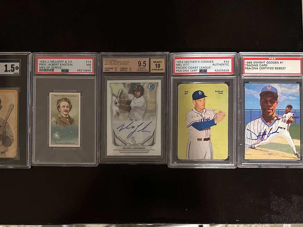 do all psa graded cards come back in a slab ARMOR 2 Row Card Storage Box Card Slab Case For Graded Holds 80+ Slabs 2 Row Graded Card Case for PSA Slab Box Graded 2 Row Card GameStop PSA Submission: Card Grading