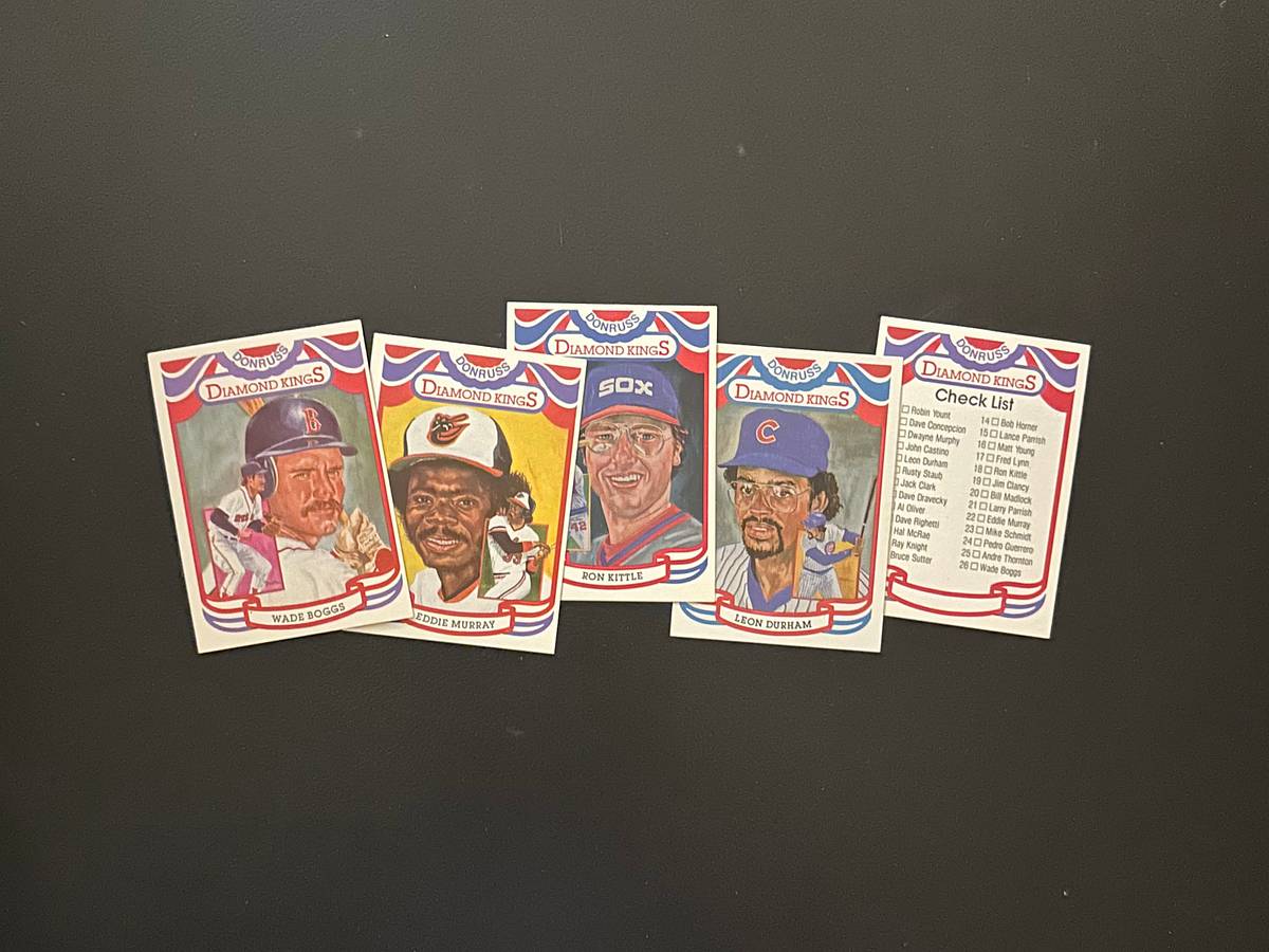 The Five Essential Donruss Diamond Kings Cards of 1984