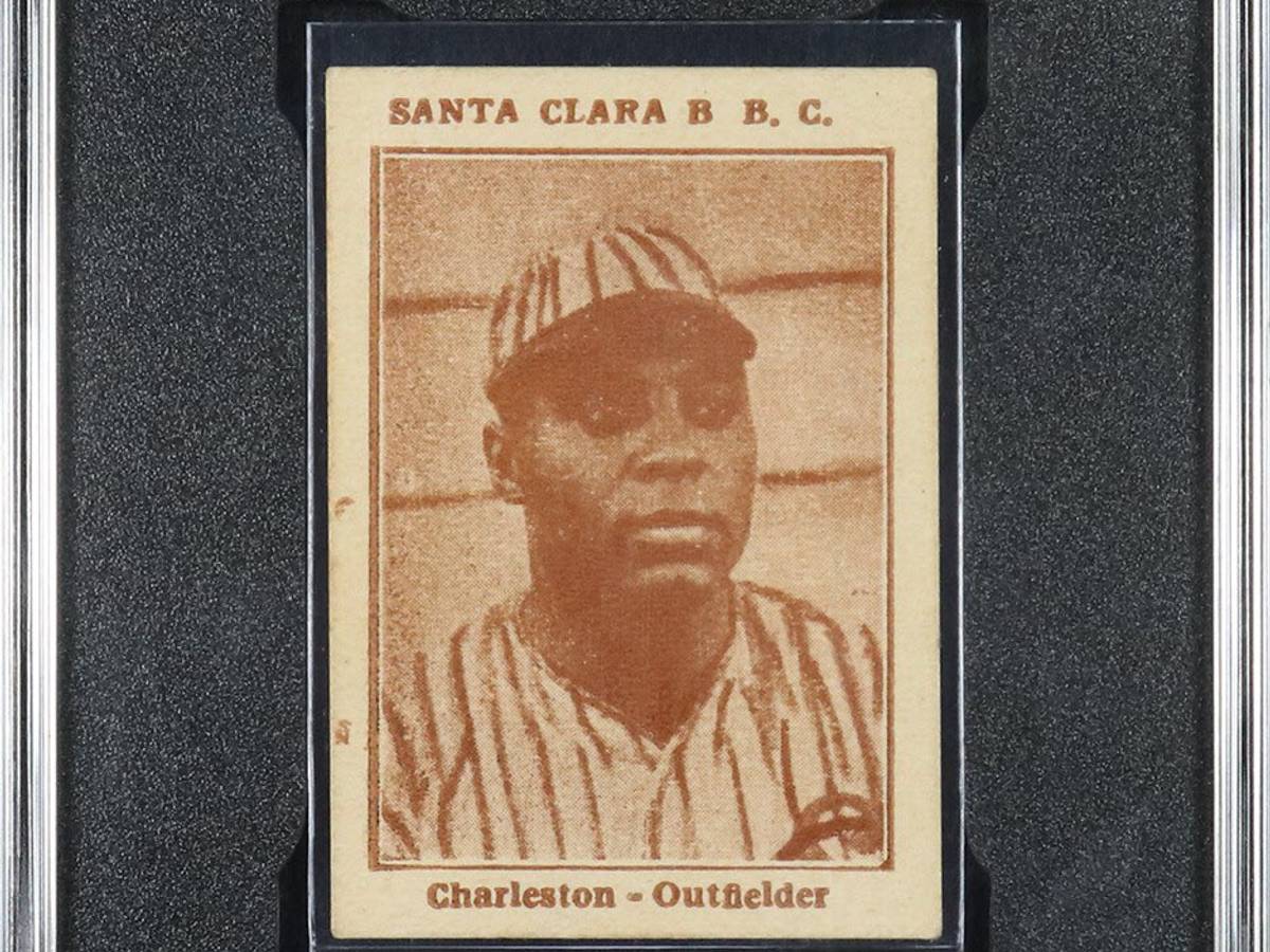 Record $251K Paid for Scarce Negro League Oscar Charleston Graded Baseball  Card