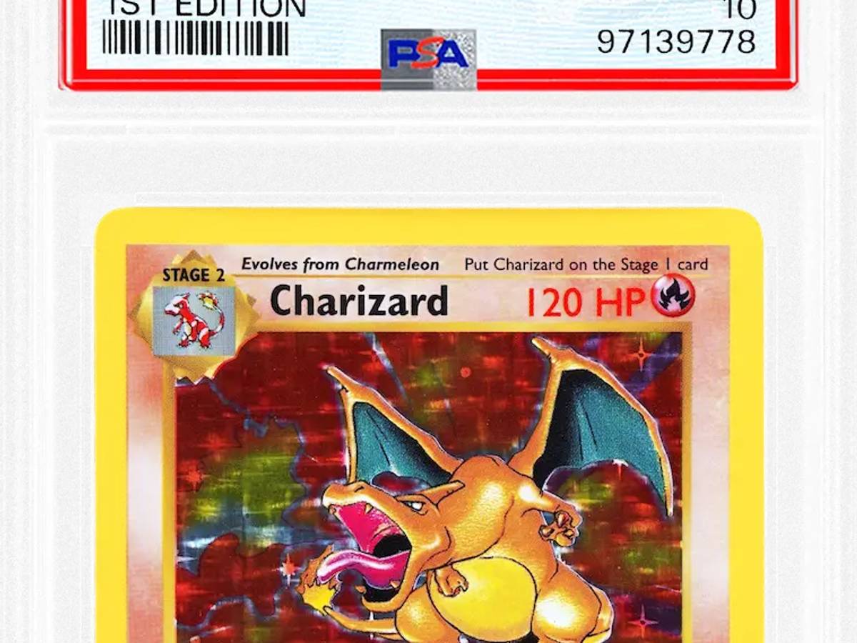 charizard pokemon card 10 Graded Pokemon Card - Charizard ex 185/165