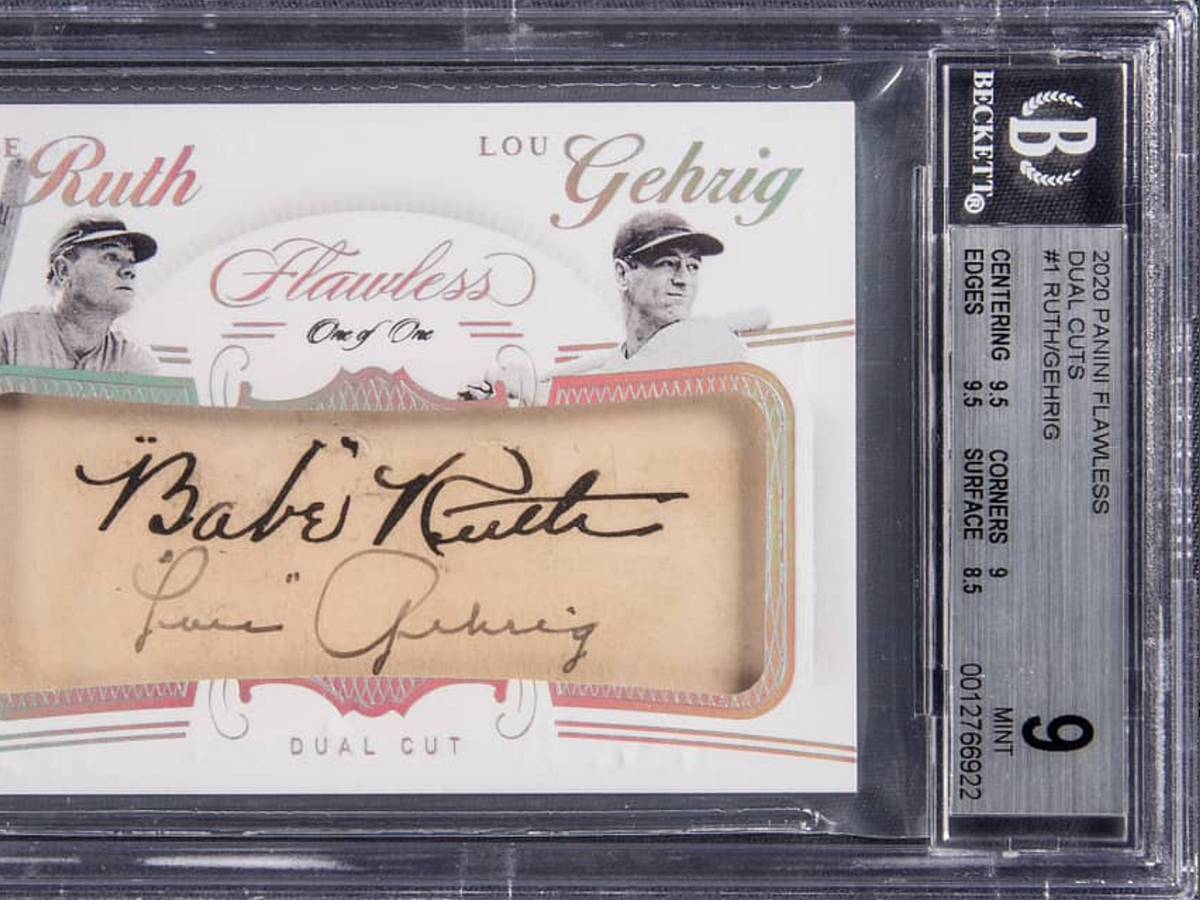 50 Babe Ruth Eternal Cuts World Celebrities Legend Card MLB